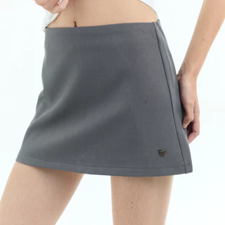 Bemingskirt100(S-2XL) - BEMING Mini Skirt - กระโปรงสั้นทรงเอดีไซน์เรียบแมตช์ได้ง่ายกับทุกลุค