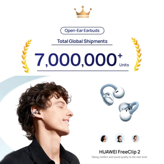 [8.20 l โค้ดลด 10%] HUAWEI FreeClip 2 S | หูฟัง | ดีไซน์ Airy C-Bridge | โทรชัดทุกสาย