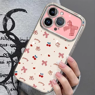 สำหรับ เคสไอโฟน 16 11 IPhone 15 11 13 12 14 Pro Max 15 13 7 8 14 16 Plus X XR XS Max ความรักรักหัวใจยิ้มการ์ตูนหมี เคส
