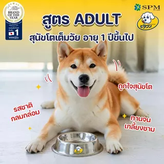 [ยกลัง12kg.] VITA-ONE วีตะวัน อาหารเม็ดสุนัขสูตร Adult สุนัขโต 1 ปีขึ้นไป ขนาด 3kg. 4 ถุง บำรุงผิวหนังและขน ไม่แต่งสี