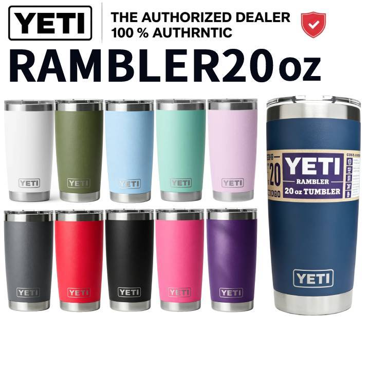 แก้วเก็บอุณหภูมิ YETI ของแท้ 20oz ฝาสไลด์ เก็บความร้อน-เย็นได้นาน คุณภาพดี มีสินค้าพร้อมส่ง