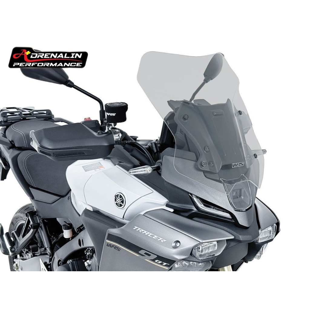 ชิวหน้า wrs สำหรับ Tracer 9 / GT 2025+ รุ่น intermedio รหัส ya043f ของแท้ italy สี smoke