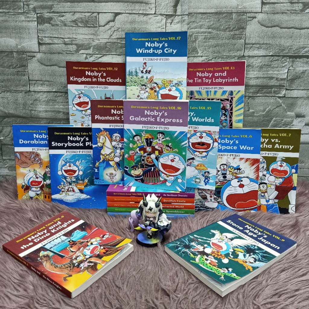 📚⚔️🛡️🪤หนังสือการ์ตูนเรื่อง: Doraemon's Long Tales 1-17 เล่ม ( ฉบับภาษาอังกฤษ ) AD7263
