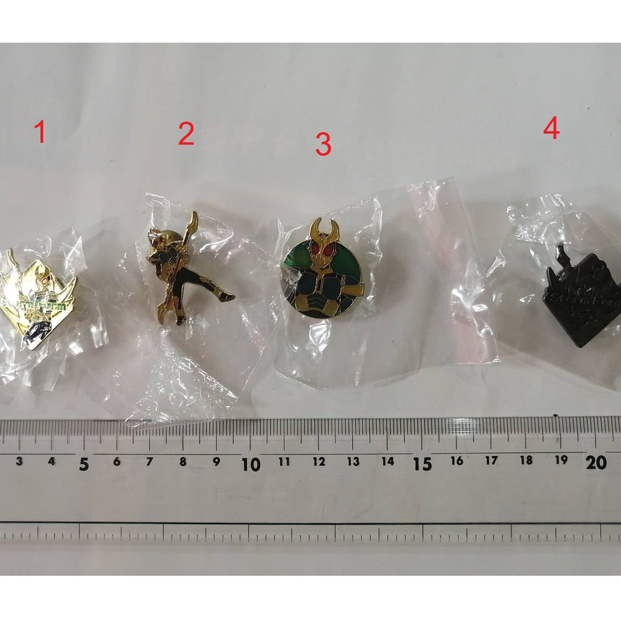 ของแท้ เข็มกลัด มาส์คไรเดอร์ อะคิโตะ 5 [M03-648_028A]