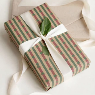 กระดาษคราฟท์ห่อของขวัญ 50x70 cm Kraft Gift Wrapping Paper ส่งจากBKK