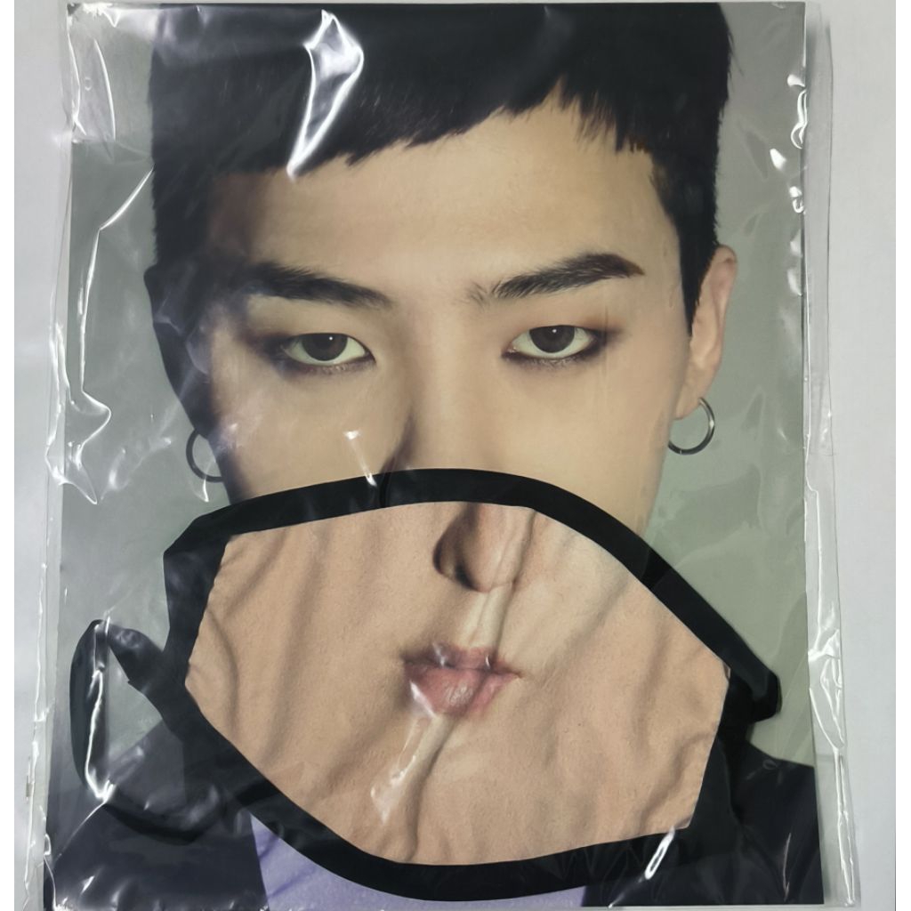 [พร้อมส่ง] BIGBANG Goods - Mask & Photo Sticker Set (G-DRAGON) คอนเสิร์ต 0.TO.10 THE FINAL