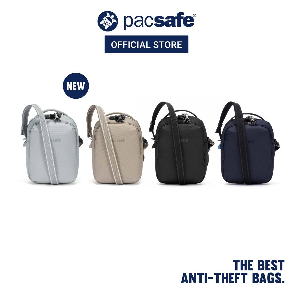 Pacsafe V Anti-Theft Companion Crossbody กระเป๋ากันขโมย กระเป๋าสะพายข้าง สำหรับเดินทางและใช้งานทุกวัน