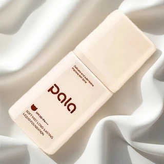 PALA รองพื้นแบรนด์ไทย SPF50+PA+++ กันแดด กันน้ำ เนื้อละเอียด 30g. บางเบา ไม่หนักหน้า ปกปิดรูขุมขน มี อย. แท้