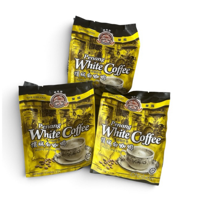 ล็อตใหม่ กาแฟปีนัง รสออริจินอล Penang White​ Coffee​ กาแฟนำเข้าจากปีนัง GOLD​ BLEND
