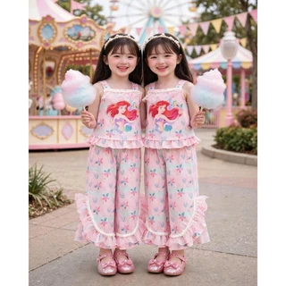 พร้อมส่ง bb48 9455 ชุดเด็กแอเรียลโซคิวท์
