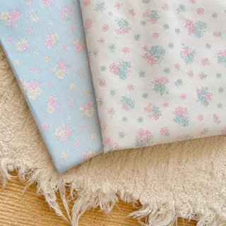 ⭐️อ่านรายละเอียดก่อนสั่งนะคะ⭐️ผ้าcotton100%เนื้อบาง หน้ากว้าง58”(145cm.)วัดตัดครั้งละ1/2เมตรตัดต่อเนื่องได้ พร้อมส่งค่ะ