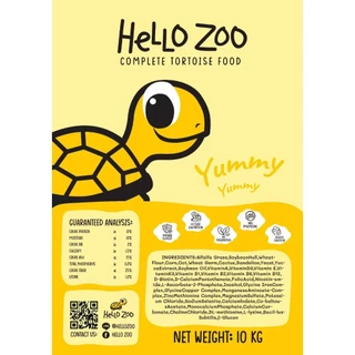 Hello Zoo Tortoise Food อาหารเต่าบก ถุง 1 กิโลกรัม