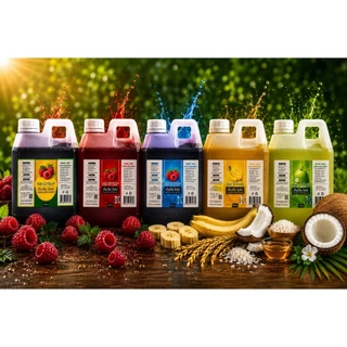 ืNM SYRUP น้ำหวานเข้มข้น กลิ่นราชเบอร์รี่ ขนาด 1000 ml