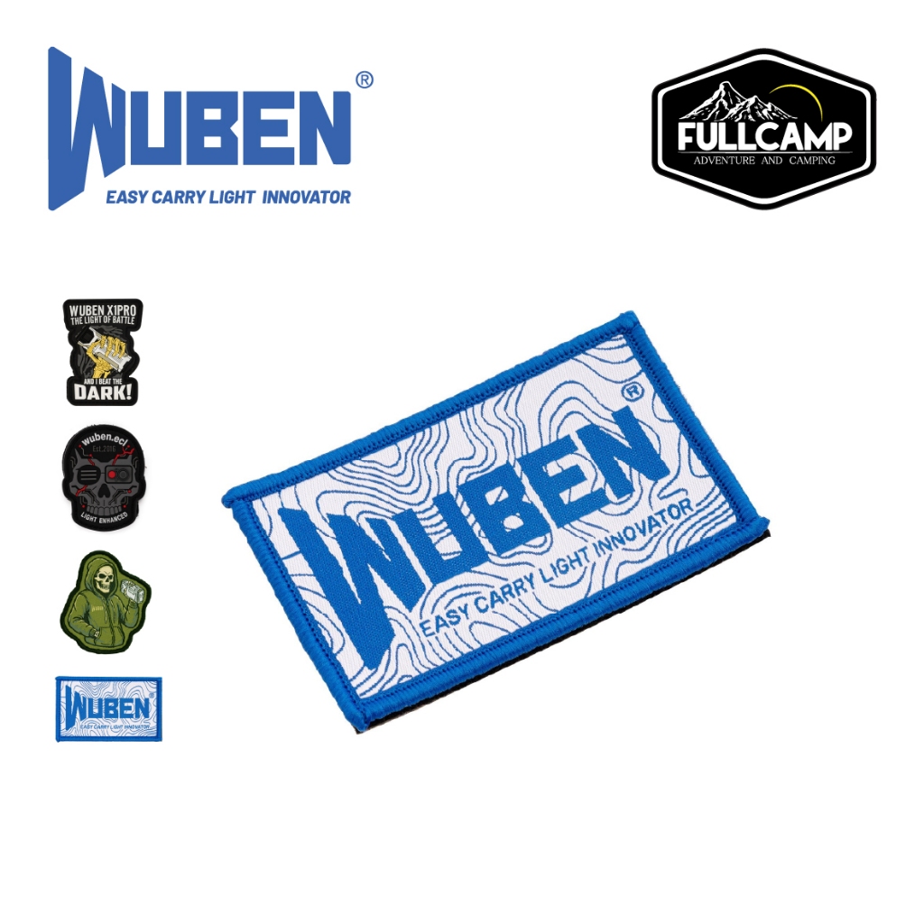 Wuben Patch อาร์มติดเสื้อสุดเท่ ลิขสิทธิ์แท้จากแบรนด์ Wuben อาร์มติดเครื่องแบบ อาร์มตีนตุ๊กแก