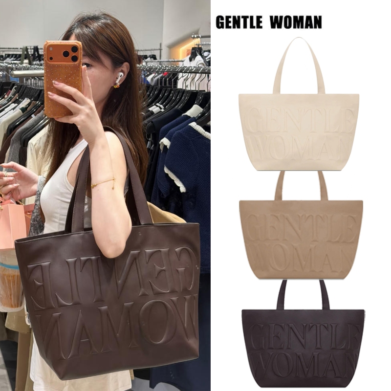 [เอาท์เล็ท]GENTLE WOMAN GW Daily Tote Bag กระเป๋าโท้ท กระเป๋าสะพายไหล่ gentlewomen กระเป๋า กระเป๋าแบรนด์ไทย เยื่อหุ้มสมอ