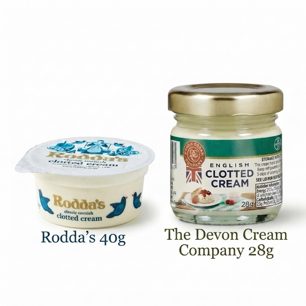 RODDA'S AOP CLOTTED CREAM/19/01/28 /The Devon Cream English Clotted /22/11/26 แพ็ค 3 กระปุกต่อ1ออเดอร์