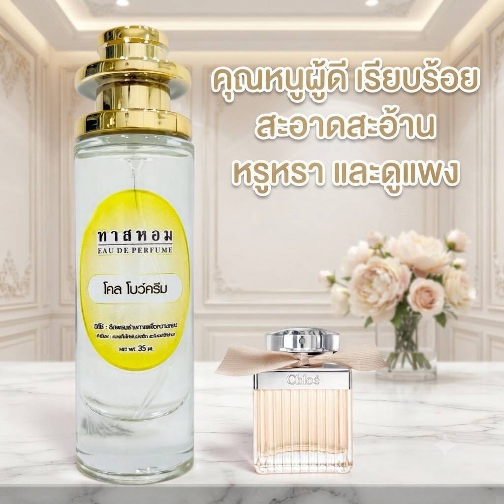 น้ำหอมกลิ่น โคล โบว์ครีม  นำเข้าจากฝรั่งเศส 💯%
