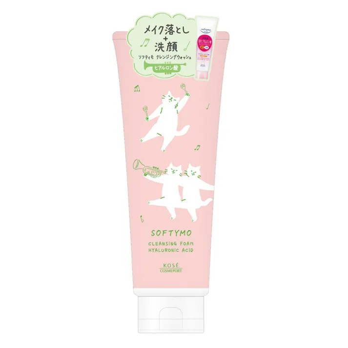 '26 Limited~ KOSE softymo Cleansing Wash Foam 190g / Black 160g / Limited 220g 5สูตร โฟมล้างหน้า