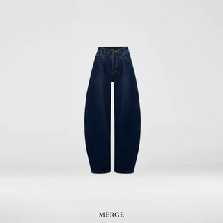 Merge Official - Barrel Wide Jeans (พร้อมส่ง)