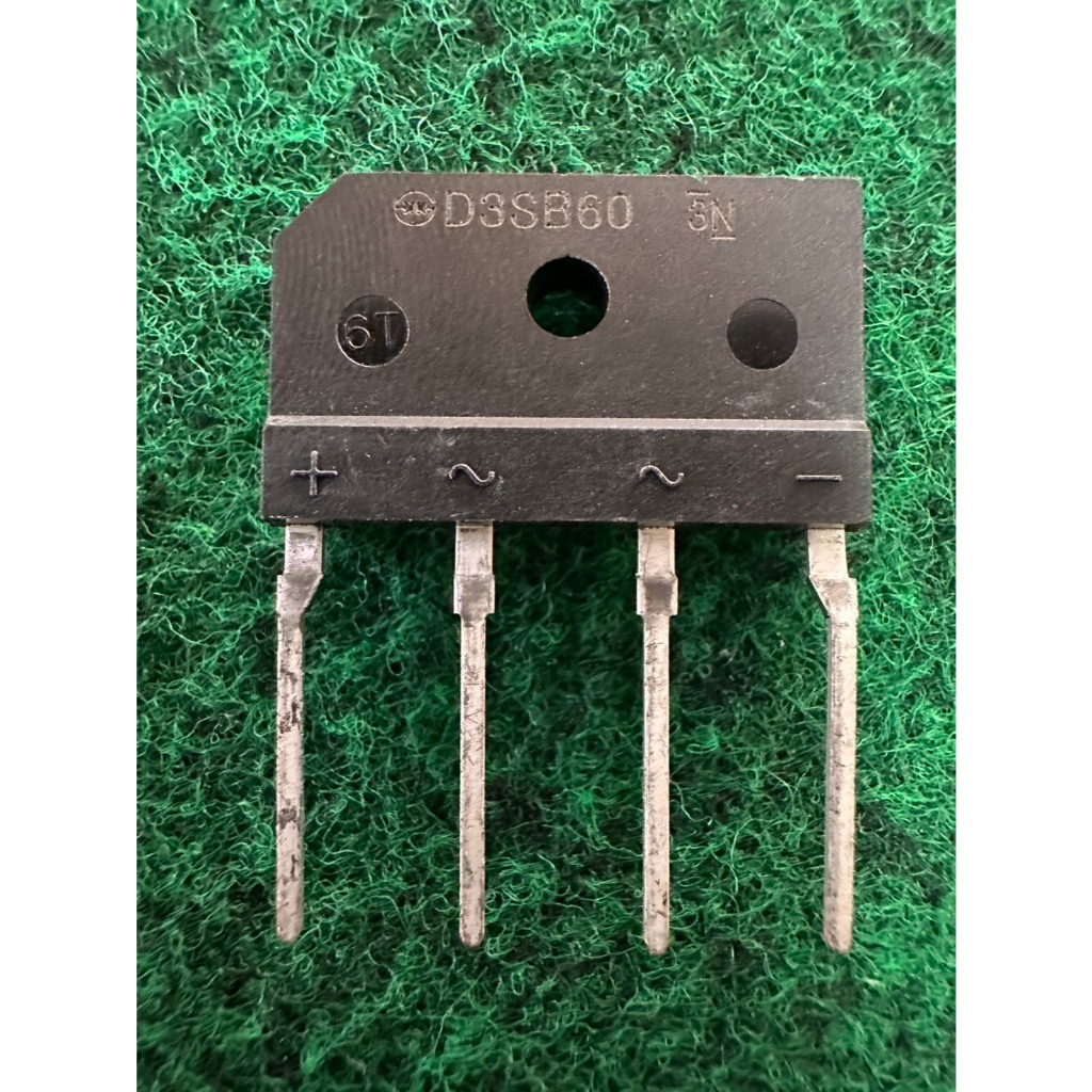Diode Bridge Rectifier  D3SB60 , จำนวน 1 ตัว