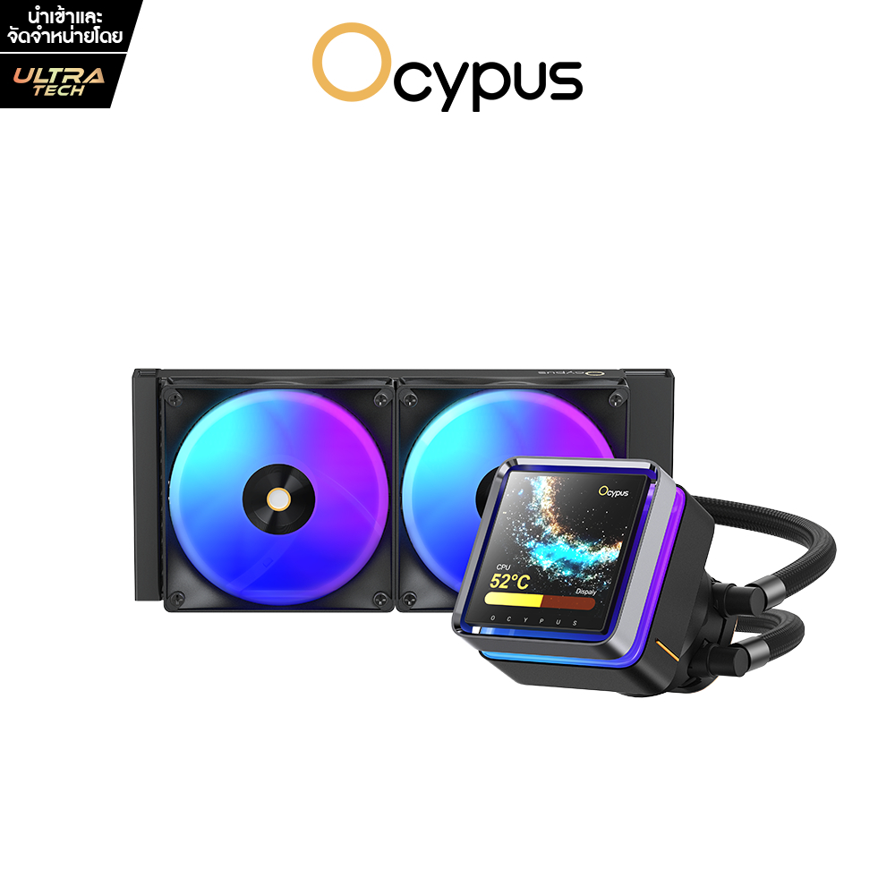 [ULTRATECH] OCYPUS SIGMA L24 EX BLACK ARGB (CPU AIR COOLER / ชุดน้ำความร้อนซีพียู)