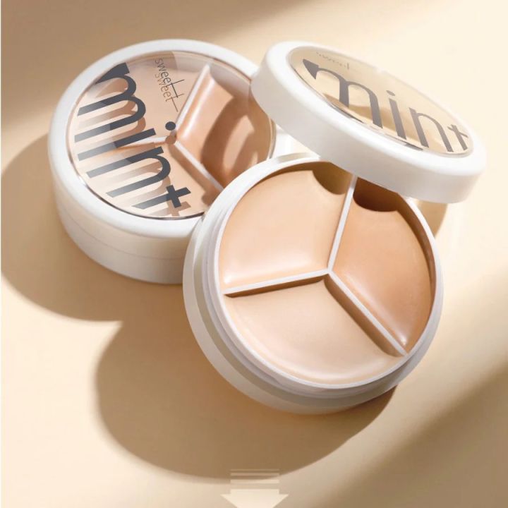 SWEET MINTคอนซีลเลอร์ เฉดดิ้ง เนื้อครีม 3 สี ในตลับเดียว