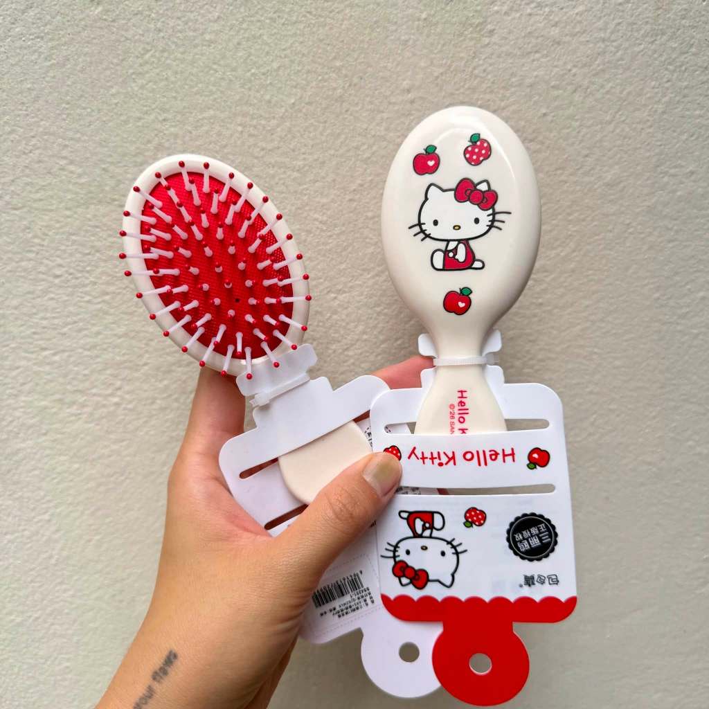 หวีแปรงขนาดเล็ก (Mini Brush) ลาย Hello Kitty จาก Sanrio