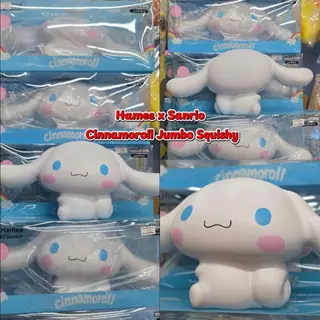 Hamee x Sanrio Cinnamoroll Jumbo Squishy สกุชชี่ ชินนามอนโรล ไซส์จัมโบ้ นิ่มสโลว์ กลิ่นหอม น่ารัก ของสะสม