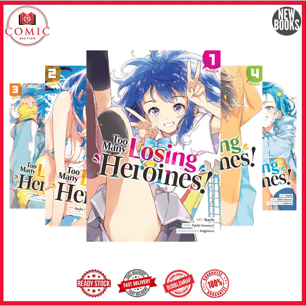 Too Many Losing Heroines! (Manga) (5 book series)