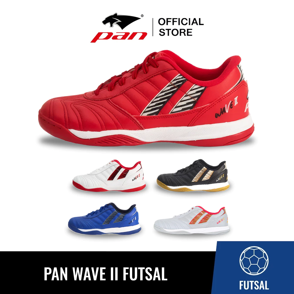 PAN รองเท้าฟุตซอล WAVE II FUTSAL หนังวัว | Futsal Footwear | รุ่น APF14WA