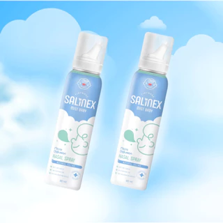 Salinex Mist Baby สเปรย์น้ำเกลือพ่นจมูกหรือล้างจมูกสำหรับเด็กอ่อน 80 ml. (Tinynose)