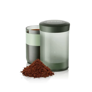 Wacaco Prestina เครื่องชงกาแฟแบบกดพกพา พร้อมแก้วและฟิลเตอร์สเตนเลส 240 ml ไม่ใช้กระดาษกรอง
