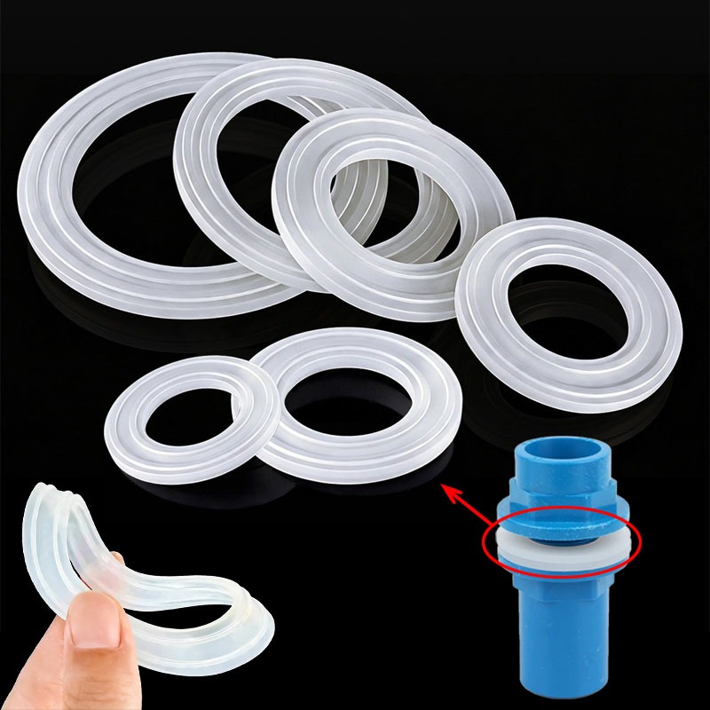 ซีลกันน้ำรั่วท่อ ยางรองท่อเกลียวนอก สำหรับท่อ PVC สําหรับตู้ปลา ข้อต่อท่อน้ํา 20/25/32/40/50 มม.