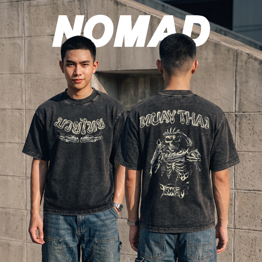 🔥NEW🔥" NOMAD VINTAGE THAILAND "ลายมวยไทยV2