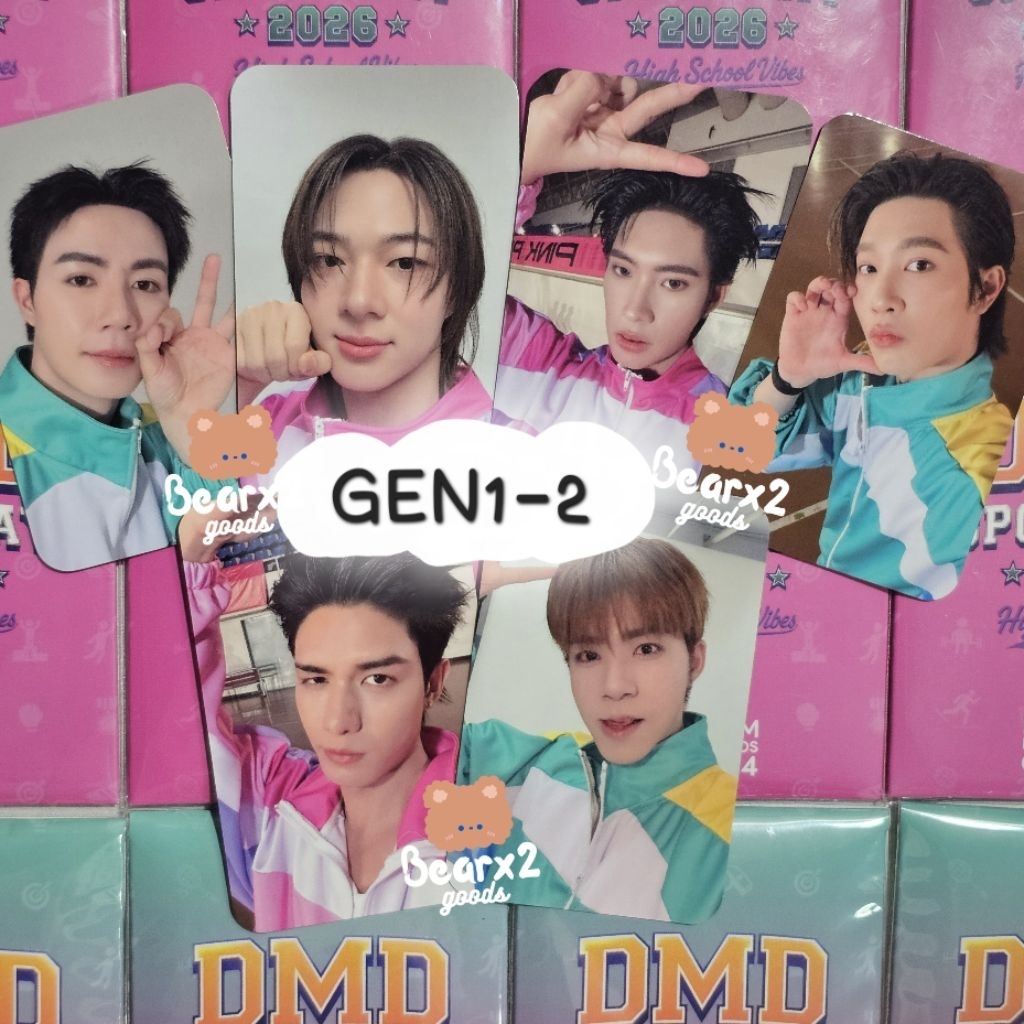 พร้อมส่ง!! การ์ดแท้ DMD SPORT DAY 2026 กีฬาสี Selfie Random Photocard GEN1-2 ซีนุนิว แม้กณฐ ติวเตอร์ยิม เน็ตเจเจ