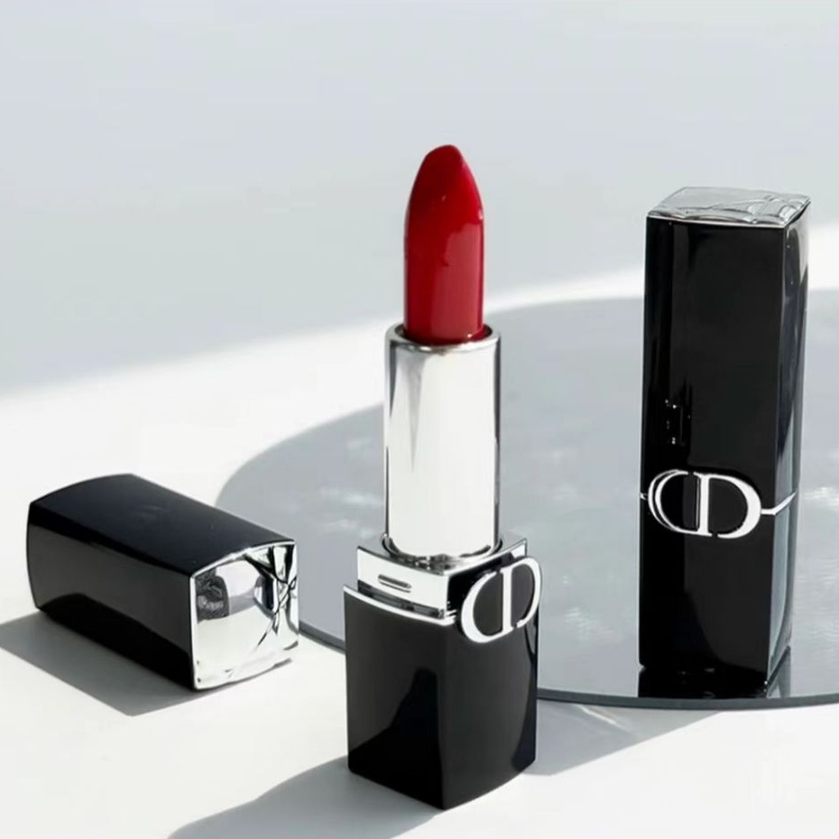 ของแท้ พร้อมส่ง ส่งไว | DIOR Rouge Dior Lipstick ลิปสติกดิออร์ สีชัด เนื้อนุ่ม ติดทนนาน ไม่ตกร่อง มีหลายเฉดสี