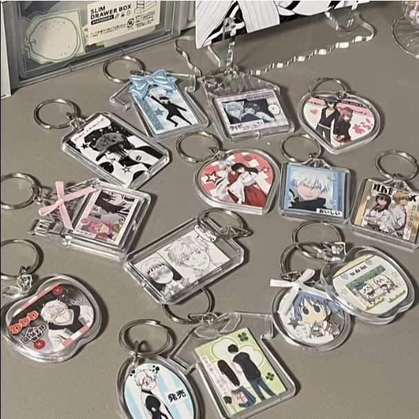 พวงกุญแจอะคลิริคใส DIY ใส่รูปได้ กรอบละ 5 บาท พร้อมส่งจากไทย มีให้เลือกกว่า 20 แบบ (สั่งทำเพิ่มรูปได้)