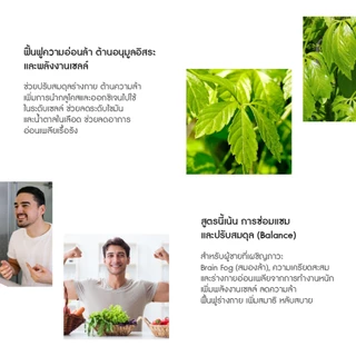 [ 1DayVit ] - M Balance - วิตามินสำหรับผู้ชาย แมกนีเซียม พรมมิ แอล-อาร์จินิน ปลิงทะเล เจียวกู่หลาน