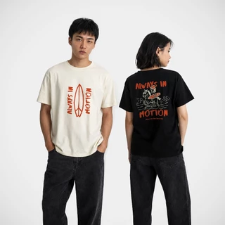 [สินค้ามาใหม่] เสื้อยืดแขนสั้น SEIZE Tokyo🏄 ALWAYS IN MOTION ผ้าฝ้าย นุ่ม ใส่สบาย 100% FS_BT_058
