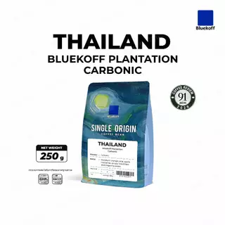 Bluekoff Plantation: Carbonic เมล็ดกาแฟ ไทย อราบิก้า 100% Arabica 100% (1 ถุง บรรจุ 250 กรัม)