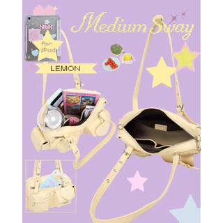 8anglesshop: Medium Sway 🏸 กระเป๋าทรง Cargo 13.5 นิ้ว มีสายยาว ใส่Ipadได้ หนังกันน้ำ กันรอย ✨ E008