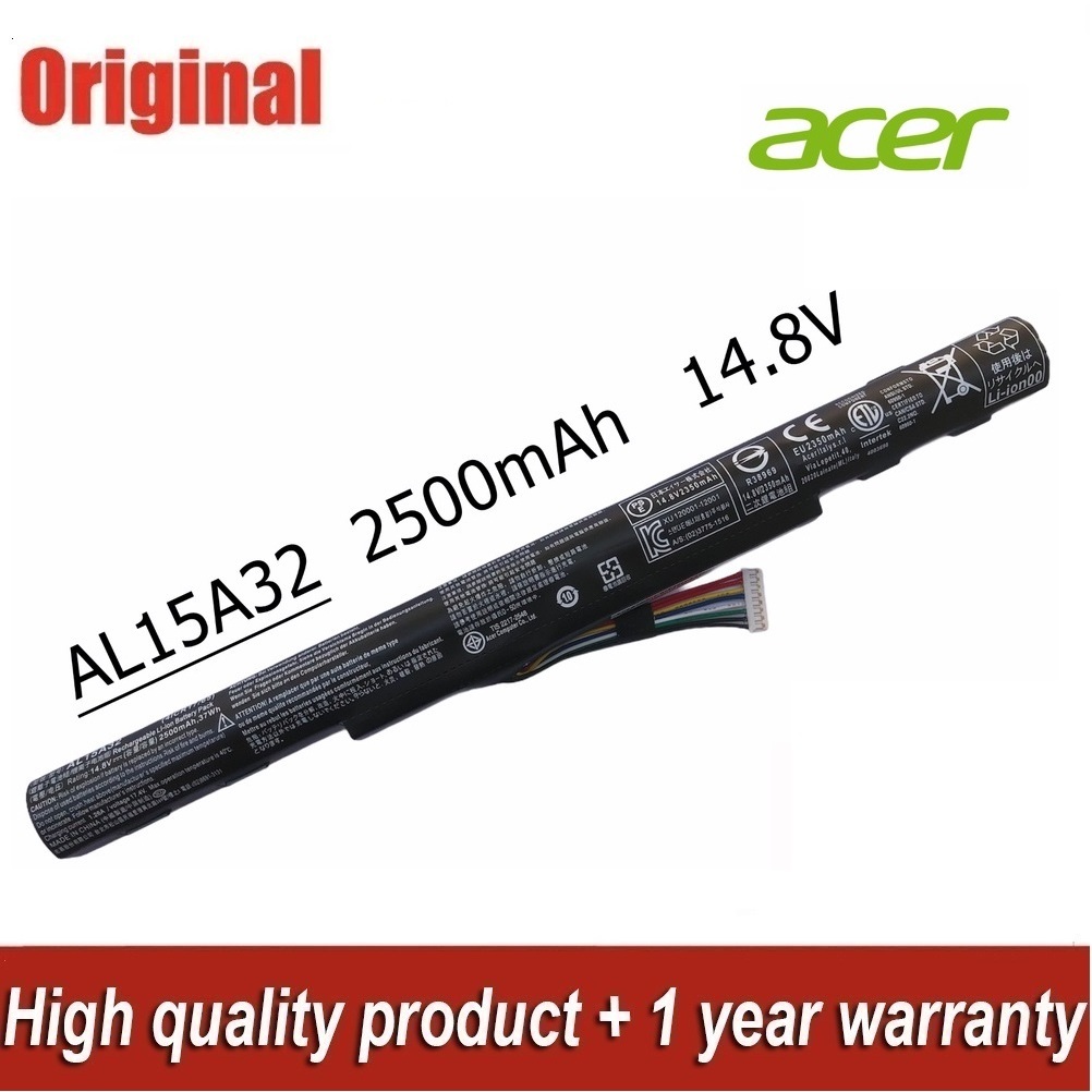 ACER แบตเตอรี่ AL15A32 (สำหรับ E15 E5-473G E5-573G V3-574G E5-432 E5-422 E5-472 E5-522 E5-532 AL15A3