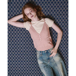 Glossible Marnie knit-layer top เสื้อไหมพรมทอ
