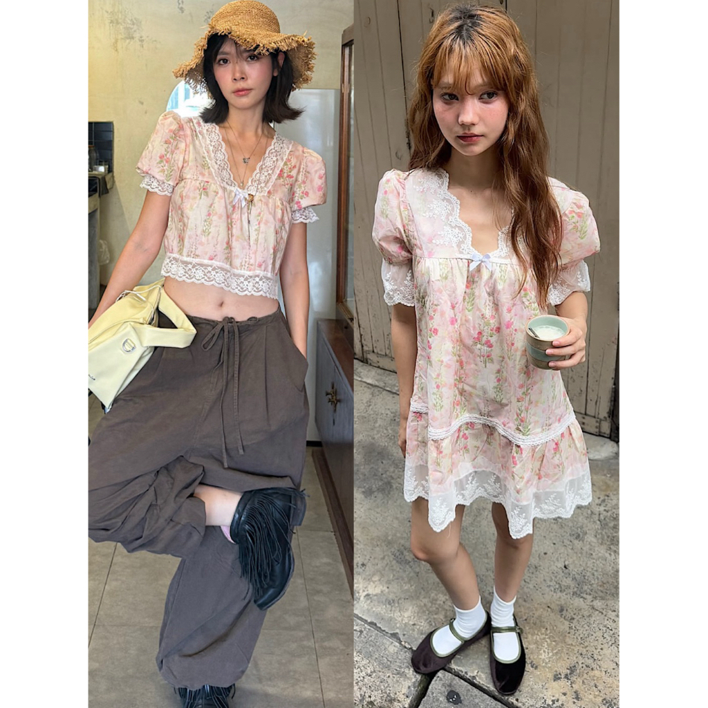 Dressfriends.bybf | Bong Bong blouse / mini dress
