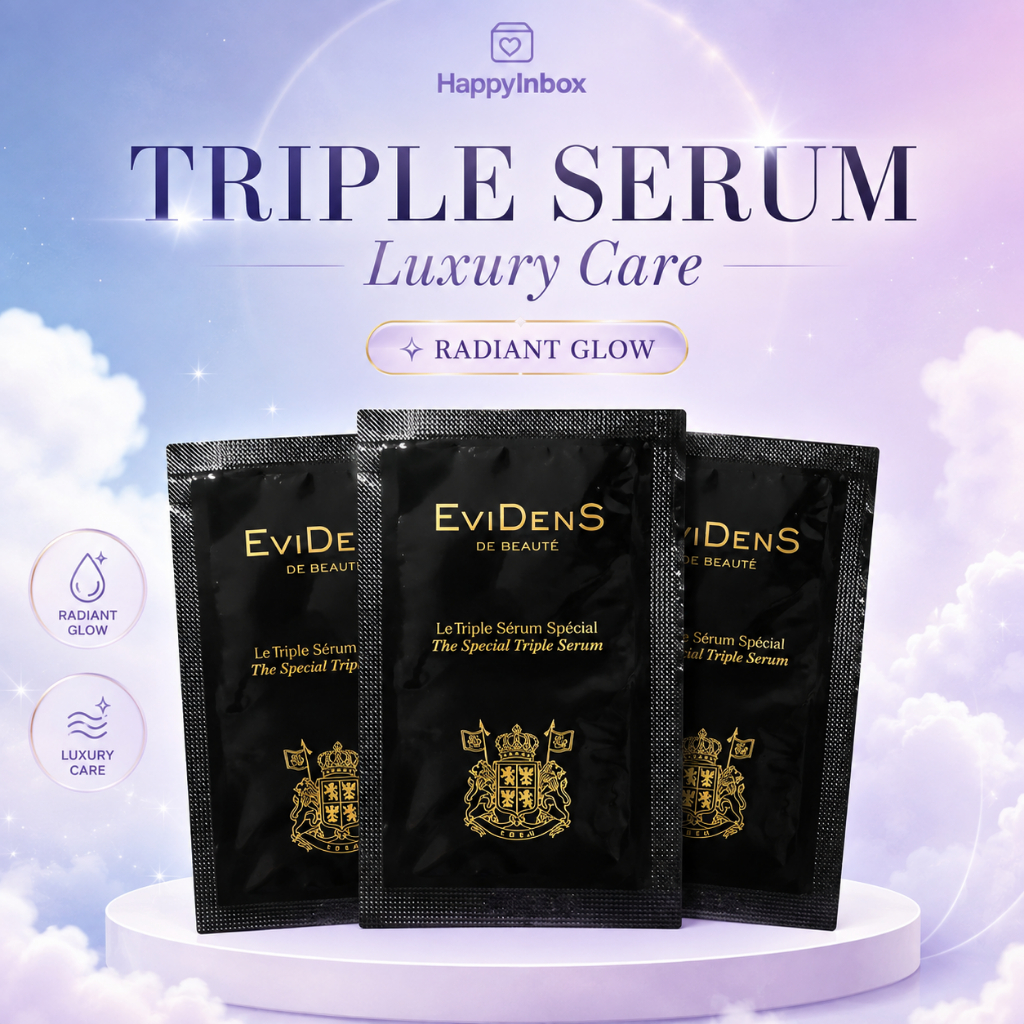 ฉลากไทย EviDenS The Special Triple Serum 1ml – Intensive Anti-Aging & Dark Spot Correction