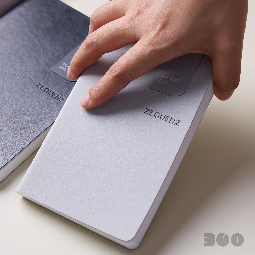 ZEQUENZ دفتر GALAXY Slim — أزرق فضائي — صورة 5