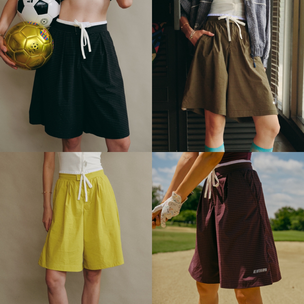 (พร้อมส่ง /+1 Size) OTBG x RYA Club Shorts (Women - Bermuda) กางเกงขาสั้น สามส่วน ขาบาน ผ้ากีฬา เบา ระบายอากาศได้ดี