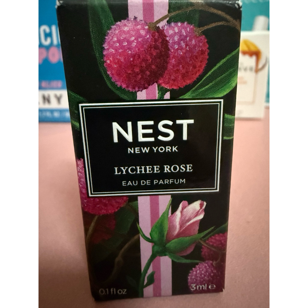 น้ำหอม(หัวลูกกลิ้ง) NEST Lychee Rose  EDP 3ml.  (ของแท้ 100%)