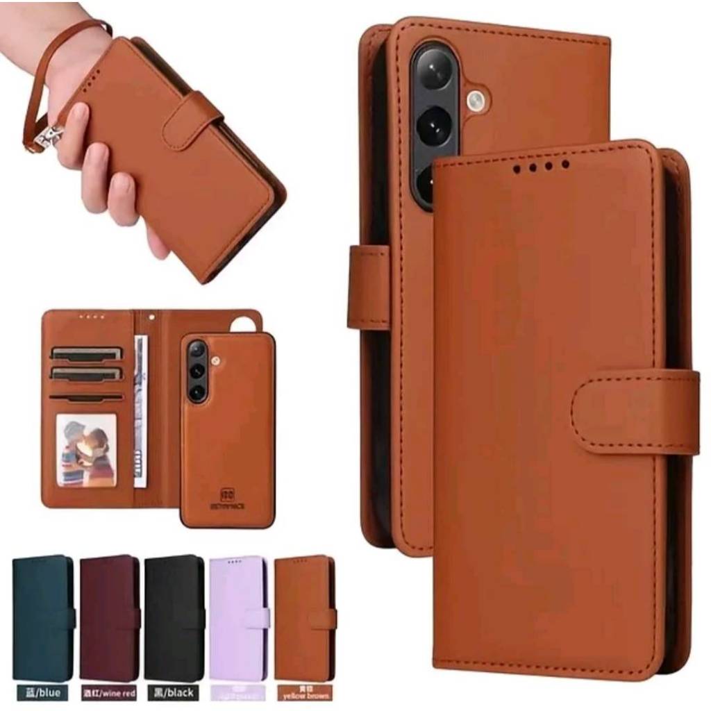 เคสโทรศัพท์ฝาพับ เปิด-ปิด หนัง (Bo) สำหรับ Redmiรุ่น Redmi Note11Pro/Note124G/Note12Pro/Note134G/Not