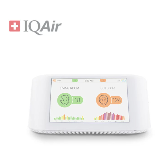 Dust Meter IQAir AirVisual Pro The World's Smartest Air Quality Monitor Air Quality Meter Dust Meter